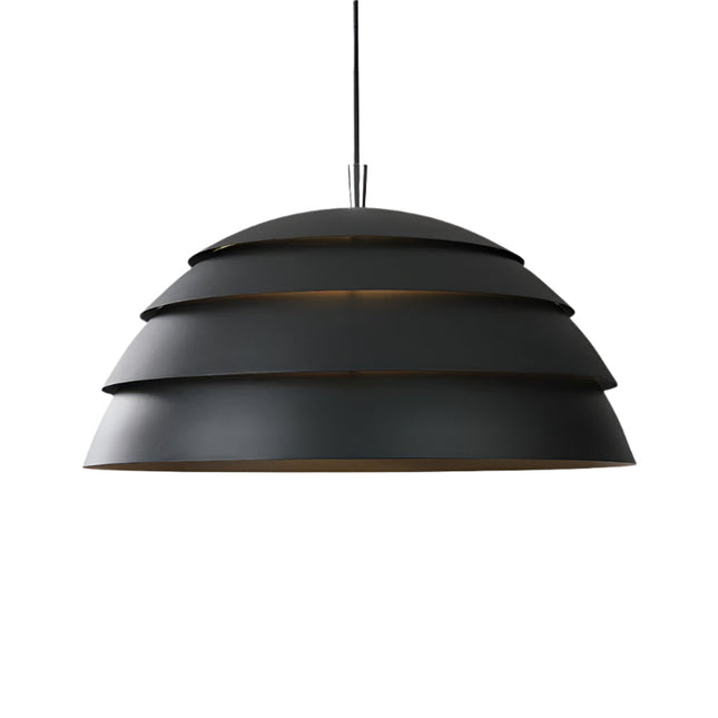 Nowoczesna Lampa Wisząca LED Dome Pot do Salonu - Elegancka Lampa nad Stół z Żelaza i Aluminium, Średnica 39 cm 9