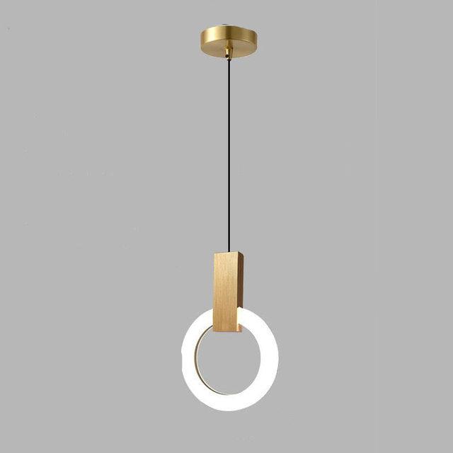 Nowoczesna Lampa Wisząca LED Nordic Ring – Okrągły Kształt, Minimalistyczny Design 10