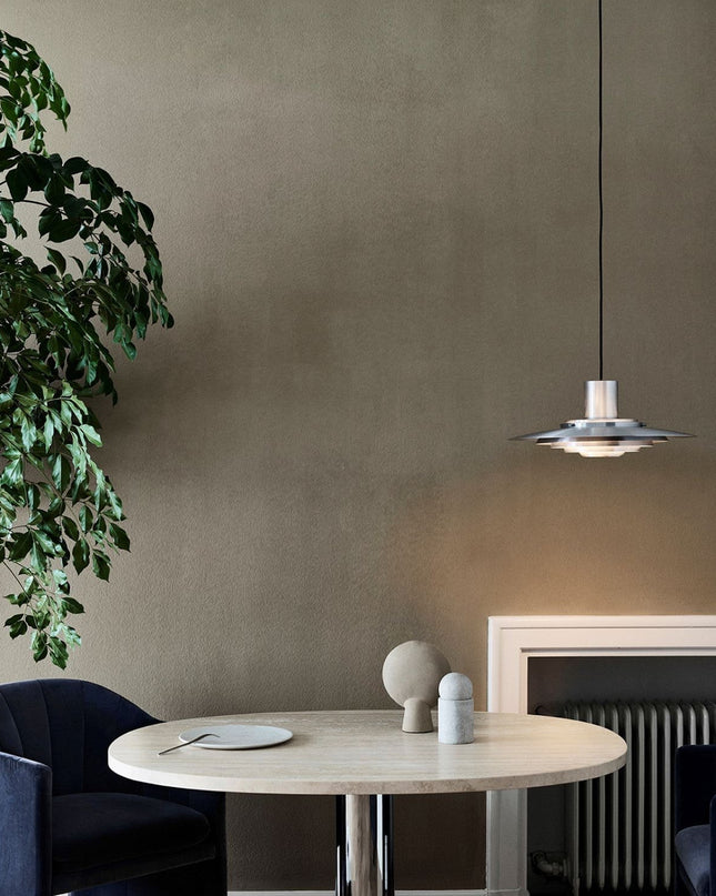 Nowoczesna Lampa Wisząca LED do Salonów i Jadalni, Oświetlenie Nad Stół, Aluminiowa, Regulowana Wysokość, 35 cm 3