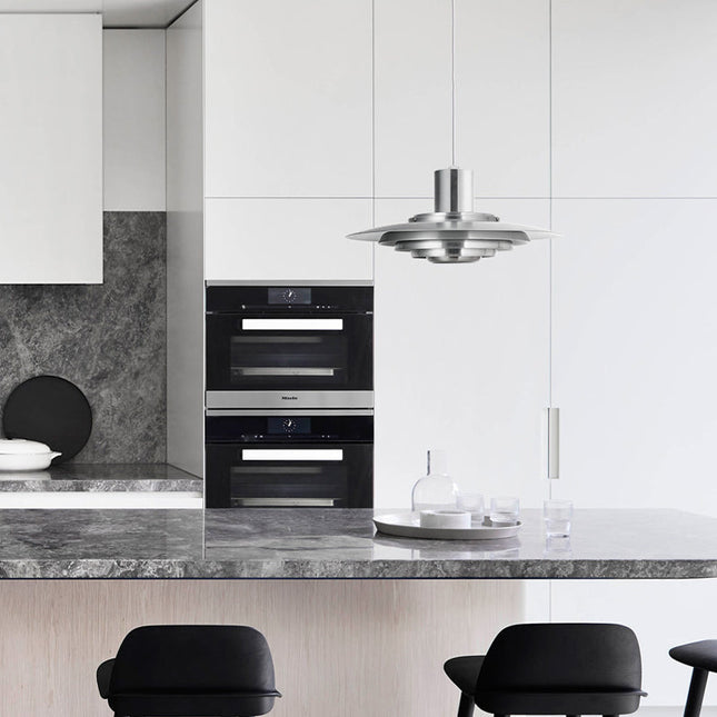 Nowoczesna Lampa Wisząca LED do Salonów i Jadalni, Oświetlenie Nad Stół, Aluminiowa, Regulowana Wysokość, 35 cm 9