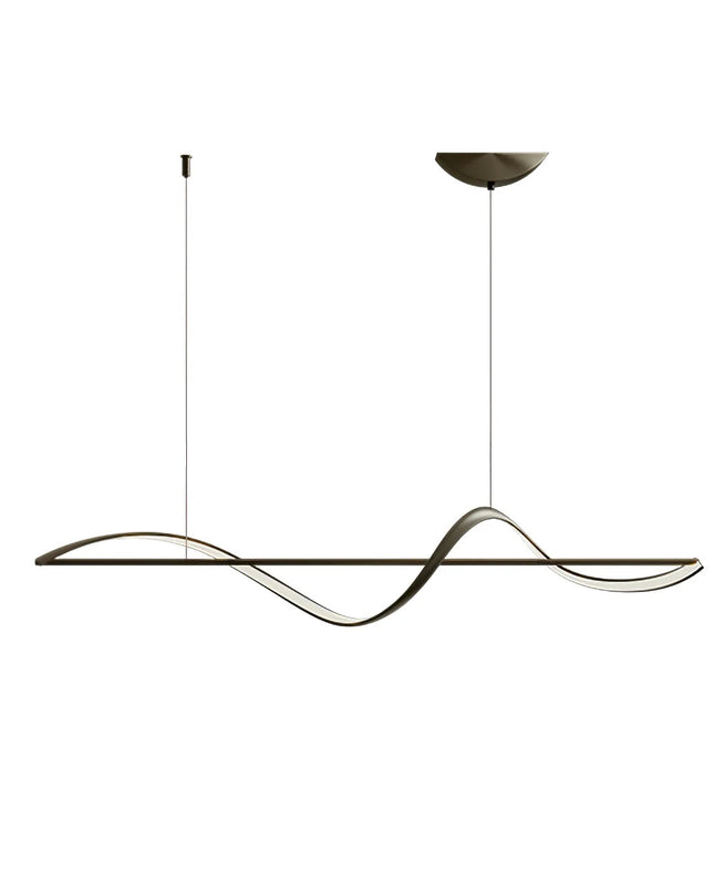 Nowoczesna Lampa Wisząca LED z Metalu i Akrylu – Elegancki Design 0