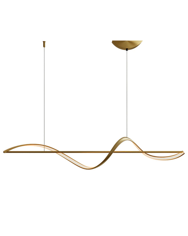 Nowoczesna Lampa Wisząca LED z Metalu i Akrylu – Elegancki Design 1