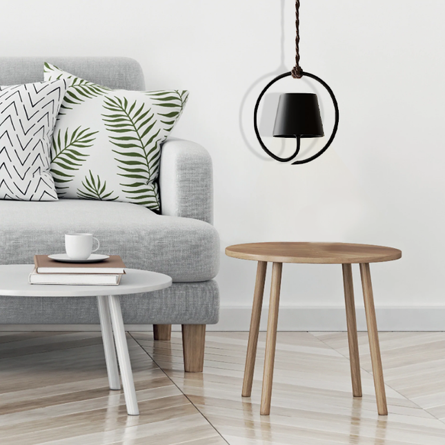 Nowoczesna Lampa Wisząca LED z Przyciemnianiem – Minimalistyczne Oświetlenie do Salonu, IP54, Ciepłe Światło 4