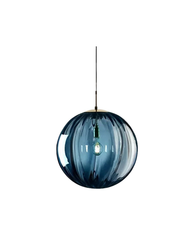 Nowoczesna Lampa Wisząca LED z Teksturowanym Szkłem – Regulacja Jasności, Idealna do Salonu i Jadalni 1