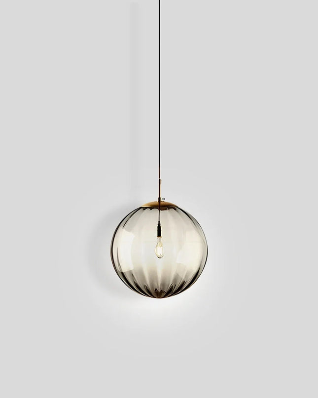 Nowoczesna Lampa Wisząca LED z Teksturowanym Szkłem – Regulacja Jasności, Idealna do Salonu i Jadalni 11