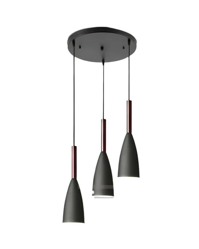 Nowoczesna Lampa Wisząca Nordic z Regulowaną Długością – E27, Aluminium, Różne Kolory 16