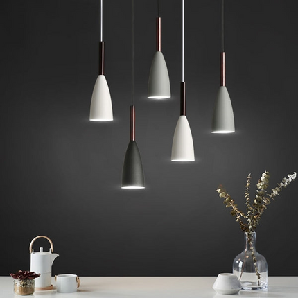 Nowoczesna Lampa Wisząca Nordic z Regulowaną Długością – E27, Aluminium, Różne Kolory 7