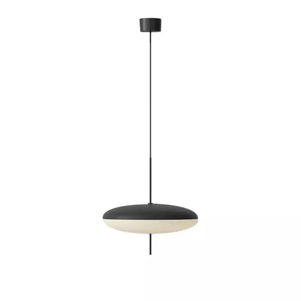 Nowoczesna Lampa Wisząca z Akrylu i Metalu, 50 cm, 16 W, Minimalistyczny Design 0