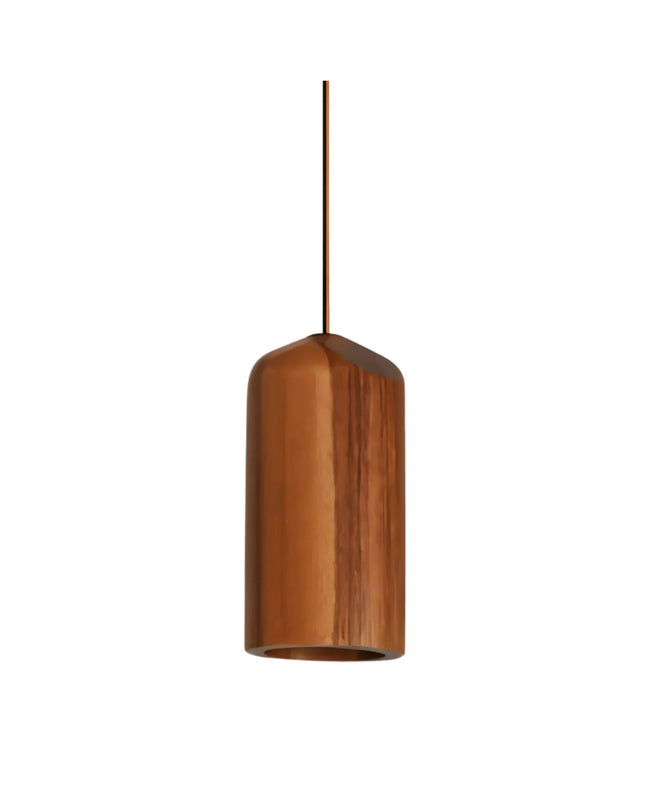 Nowoczesna Lampa Wisząca z Drewna i Metalu do Kuchni – Regulowany Kabel, Ø16 cm, Skandynawski Design, Oświetlenie Nad Stół 10