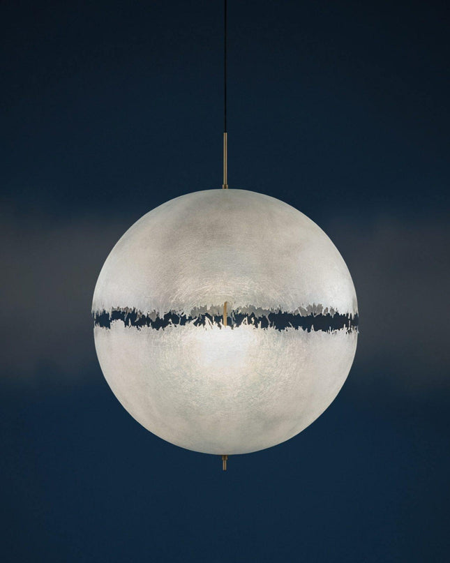 Nowoczesna Lampa Wisząca ze Szkła i Metalu, Regulowana Wysokość – Idealna Lampa do Salonu i Jadalni, Żyrandol nad Stół 8