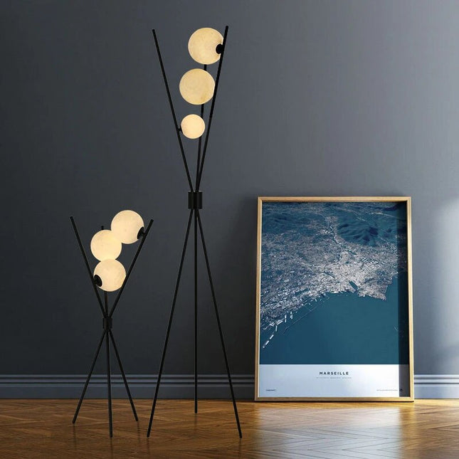 Nowoczesna Lampka LED MoonLamp do Sypialni i Salonu – Stylowe Oświetlenie Nocne, Energooszczędna Lampka Nocna 1