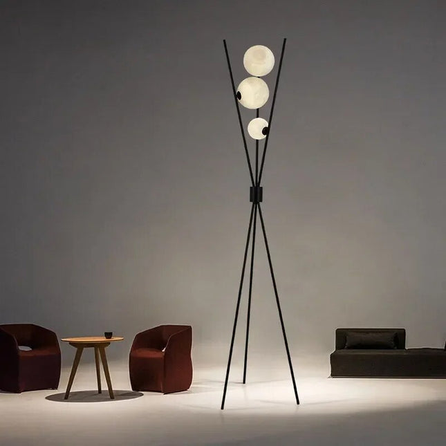 Nowoczesna Lampka LED MoonLamp do Sypialni i Salonu – Stylowe Oświetlenie Nocne, Energooszczędna Lampka Nocna 6