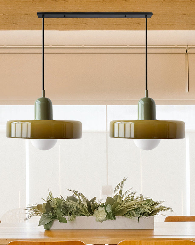 Nowoczesna Podwójna Lampa Wisząca z Szkła G9 – Elegancka i Stylowa 3