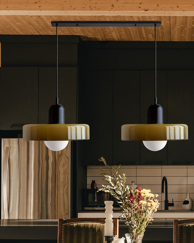 Nowoczesna Podwójna Lampa Wisząca z Szkła G9 – Elegancka i Stylowa 5