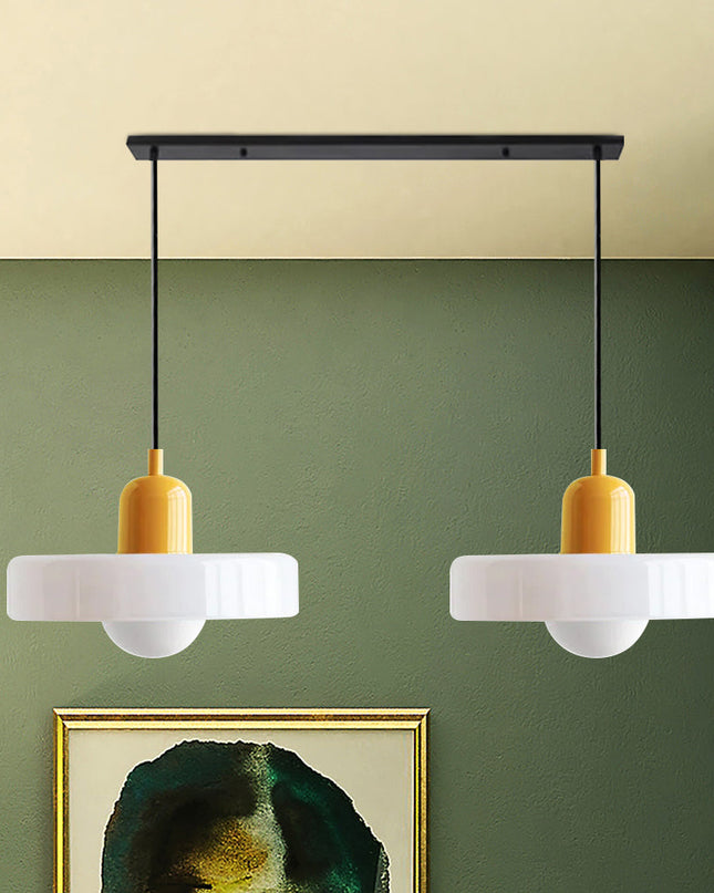 Nowoczesna Podwójna Lampa Wisząca z Szkła G9 – Elegancka i Stylowa 9