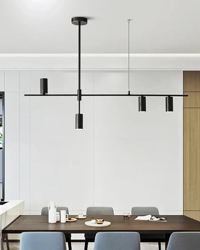 Nowoczesna, długa lampa wisząca Noreen – Elegancki design do każdego wnętrza 2