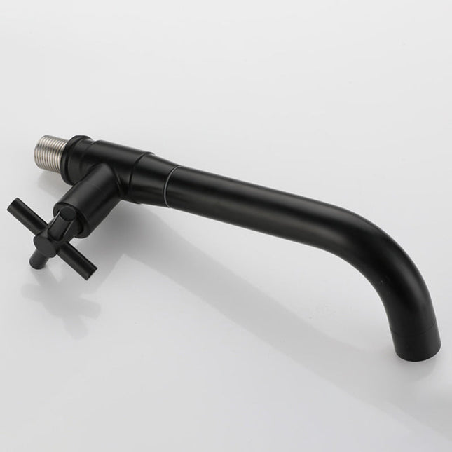 Nowoczesna bateria łazienkowa montowana na ścianie ze stali nierdzewnej z obrotową wylewką i pojedynczym uchwytem – elegancki design 6