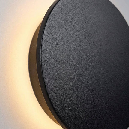 Nowoczesna lampa ścienna zewnętrzna odporna na warunki atmosferyczne o stopniu ochrony IP65 – trwała, okrągła konstrukcja ze stali nierdzewnej do ogrodu i na taras 2
