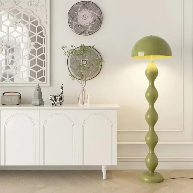 Nowoczesna lampa stojąca w stylu skandynawskim 5