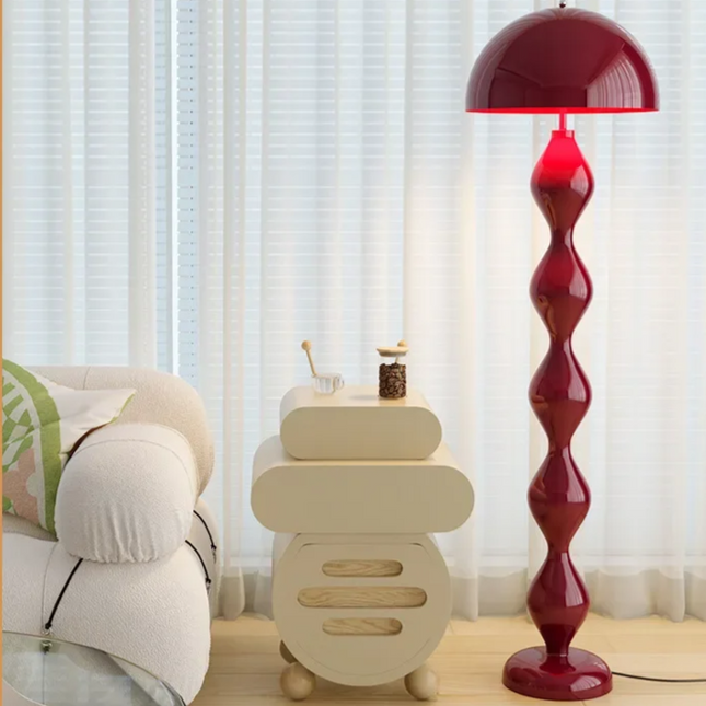 Nowoczesna lampa stojąca w stylu skandynawskim 7