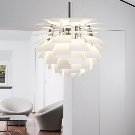 Nowoczesna lampa wisząca Artichoke z metalu – designerska lampa do eleganckich wnętrz 1