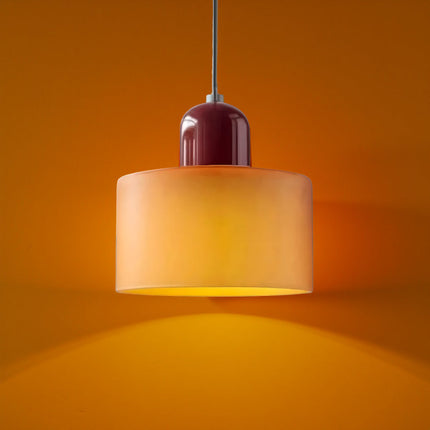 Nowoczesna lampa wisząca z kloszem szklanym – lampa sufitowa do wyspy kuchennej i jadalni 0