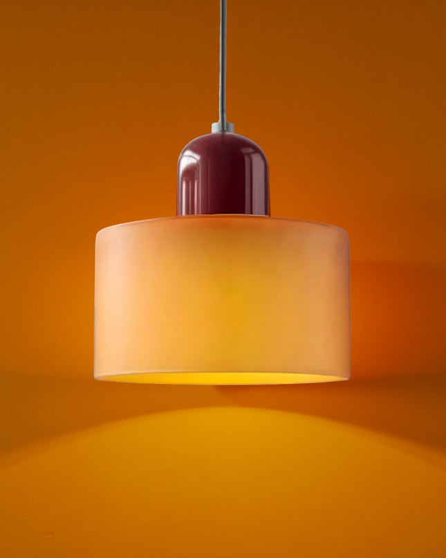 Nowoczesna lampa wisząca z kloszem szklanym – lampa sufitowa do wyspy kuchennej i jadalni 0
