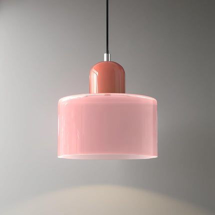 Nowoczesna lampa wisząca z kloszem szklanym – lampa sufitowa do wyspy kuchennej i jadalni 11