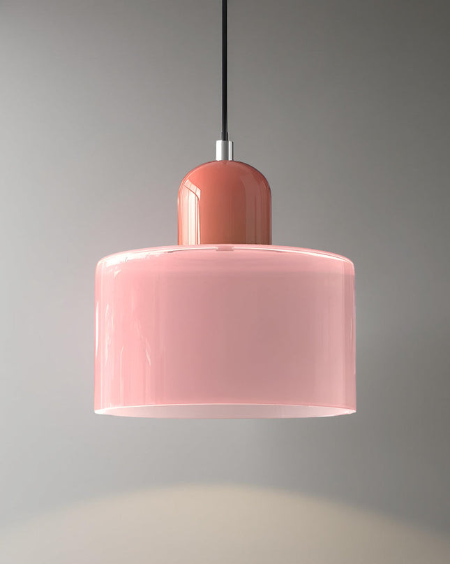 Nowoczesna lampa wisząca z kloszem szklanym – lampa sufitowa do wyspy kuchennej i jadalni 11