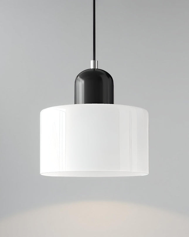 Nowoczesna lampa wisząca z kloszem szklanym – lampa sufitowa do wyspy kuchennej i jadalni 14