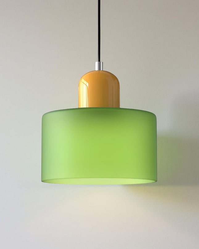 Nowoczesna lampa wisząca z kloszem szklanym – lampa sufitowa do wyspy kuchennej i jadalni 17
