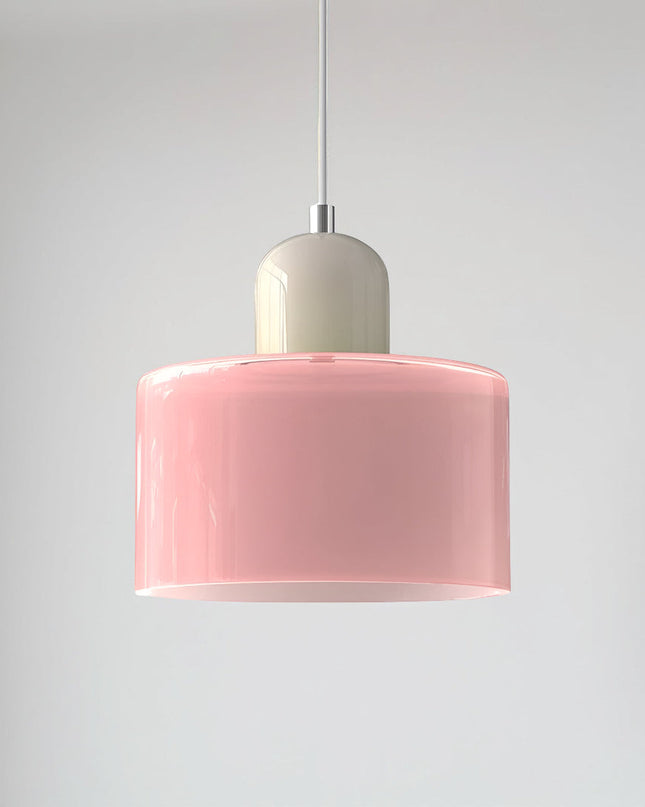 Nowoczesna lampa wisząca z kloszem szklanym – lampa sufitowa do wyspy kuchennej i jadalni 18