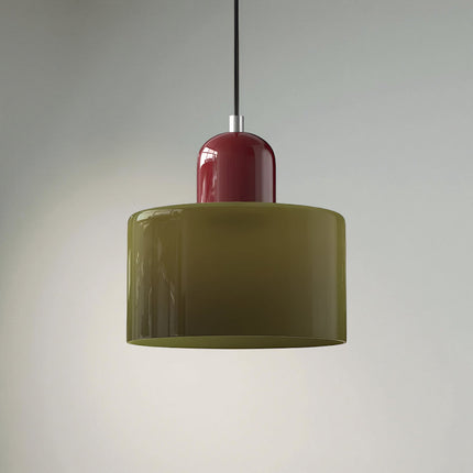 Nowoczesna lampa wisząca z kloszem szklanym – lampa sufitowa do wyspy kuchennej i jadalni 2
