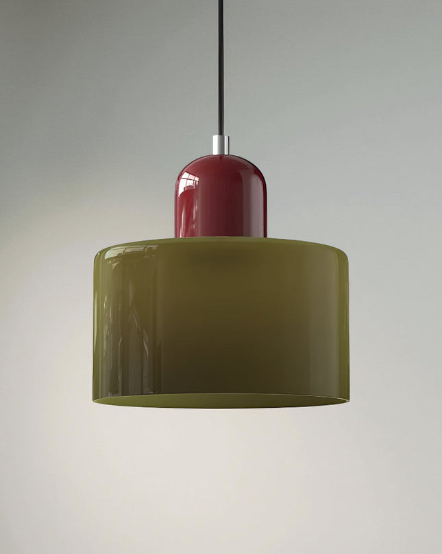Nowoczesna lampa wisząca z kloszem szklanym – lampa sufitowa do wyspy kuchennej i jadalni 2