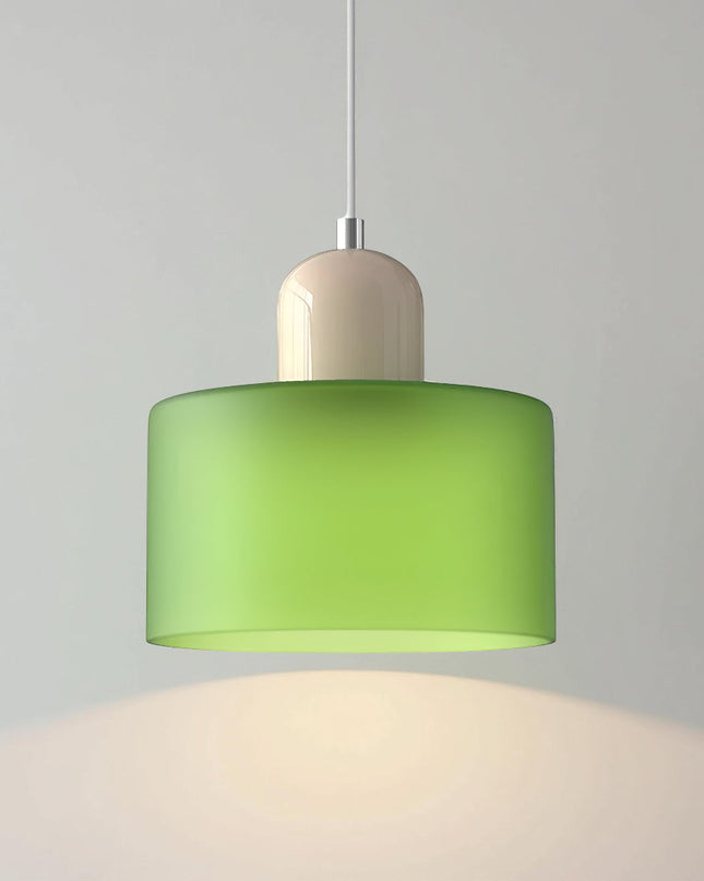 Nowoczesna lampa wisząca z kloszem szklanym – lampa sufitowa do wyspy kuchennej i jadalni 22