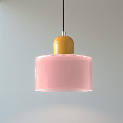 Nowoczesna lampa wisząca z kloszem szklanym – lampa sufitowa do wyspy kuchennej i jadalni 23