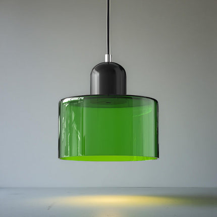 Nowoczesna lampa wisząca z kloszem szklanym – lampa sufitowa do wyspy kuchennej i jadalni 25