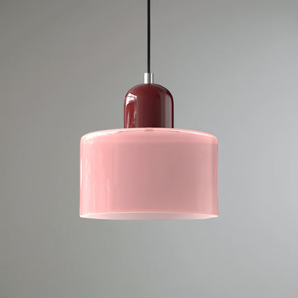 Nowoczesna lampa wisząca z kloszem szklanym – lampa sufitowa do wyspy kuchennej i jadalni 29