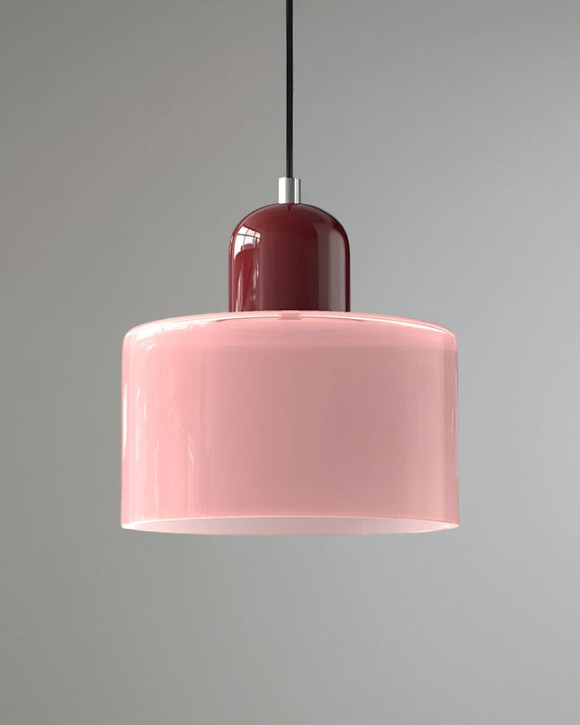 Nowoczesna lampa wisząca z kloszem szklanym – lampa sufitowa do wyspy kuchennej i jadalni 29