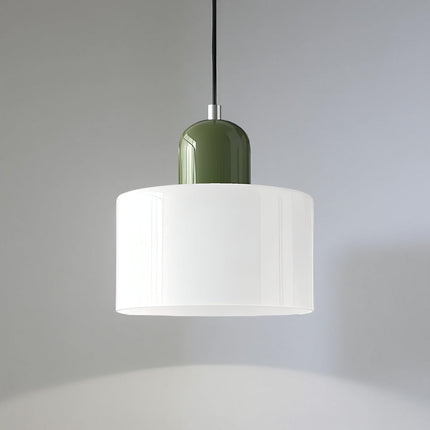 Nowoczesna lampa wisząca z kloszem szklanym – lampa sufitowa do wyspy kuchennej i jadalni 30