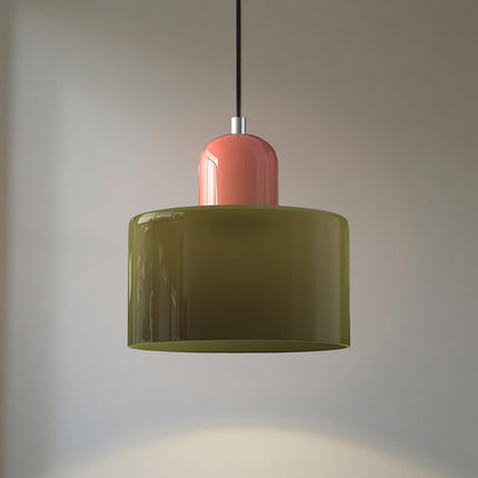 Nowoczesna lampa wisząca z kloszem szklanym – lampa sufitowa do wyspy kuchennej i jadalni 4