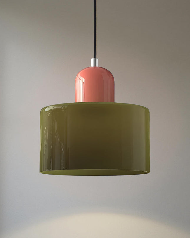 Nowoczesna lampa wisząca z kloszem szklanym – lampa sufitowa do wyspy kuchennej i jadalni 4