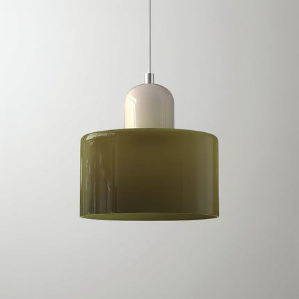 Nowoczesna lampa wisząca z kloszem szklanym – lampa sufitowa do wyspy kuchennej i jadalni 7