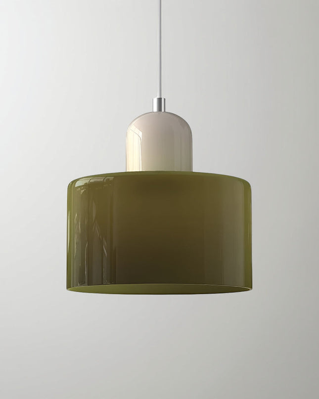 Nowoczesna lampa wisząca z kloszem szklanym – lampa sufitowa do wyspy kuchennej i jadalni 7