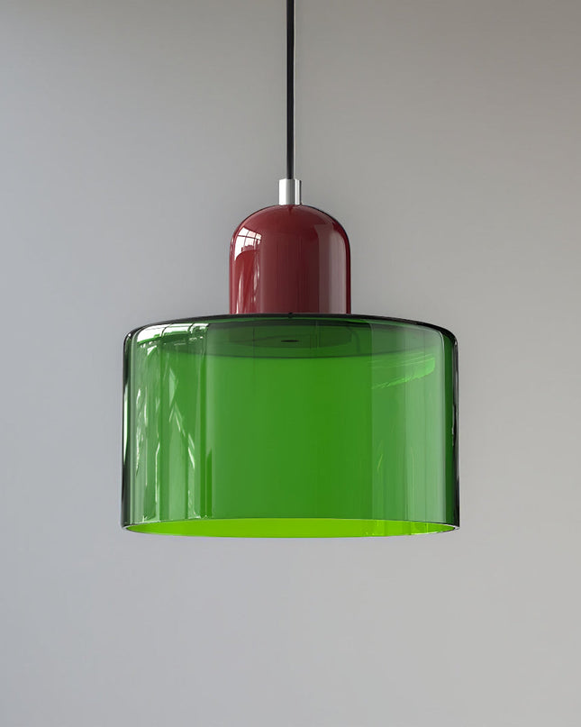 Nowoczesna lampa wisząca z kloszem szklanym – lampa sufitowa do wyspy kuchennej i jadalni 8