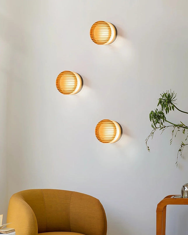 Nowoczesny Kinkiet LED Ścienny z Matowym Szkłem – Okrągła Lampa do Sypialni i Salonu, Energooszczędna, Wysoka Jakość 6