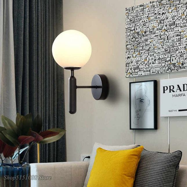 Nowoczesny Kinkiet LED z Regulacją Jasności – Elegancki Metalowy Kinkiet Ścienny do Sypialni i Salonu 4