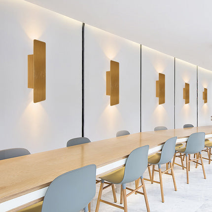 Nowoczesny Kinkiet Ścienny LED z Dwukierunkowym Oświetleniem – Lampa na Ścianę z Aluminium do Salonu i Sypialni 4