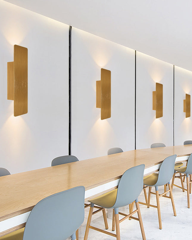 Nowoczesny Kinkiet Ścienny LED z Dwukierunkowym Oświetleniem – Lampa na Ścianę z Aluminium do Salonu i Sypialni 4