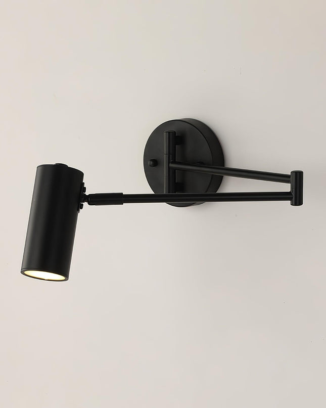 Nowoczesny Kinkiet Ścienny LED z Obrotowym Ramieniem, Metalowy Kinkiet do Sypialni i Salonu, Regulowane Oświetlenie, Ciepłe i Chłodne Światło 9